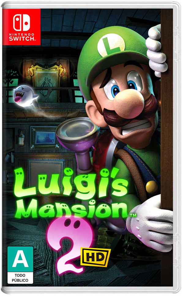 NINTENDO SWITCH LUIGIS MANSION 2 HD