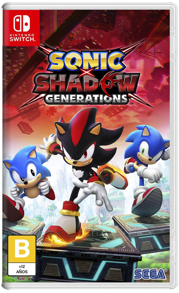 nintendo switch SONIC X SHADOW GENERATIONS