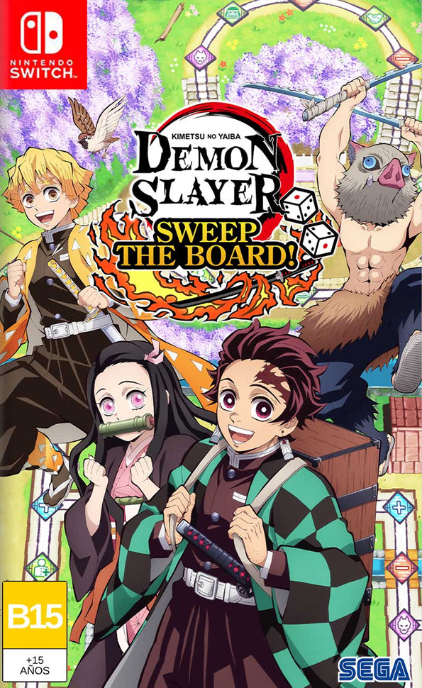 NINTENDO SWITCH DEMON SLAYER KIMETSU NO YAIBA SWEEP THE BOARD