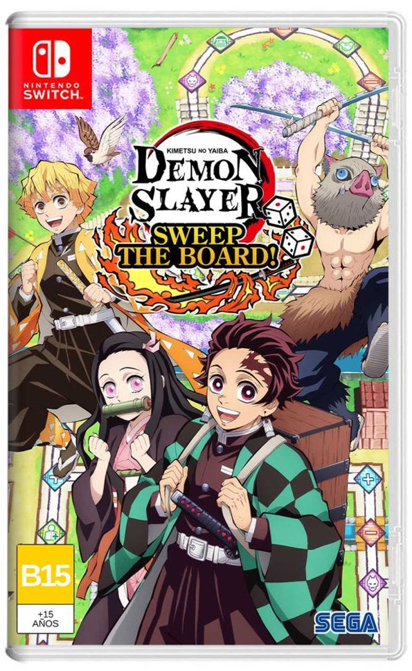 NINTENDO SWITCH DEMON SLAYER KIMETSU NO YAIBA SWEEP THE BOARD