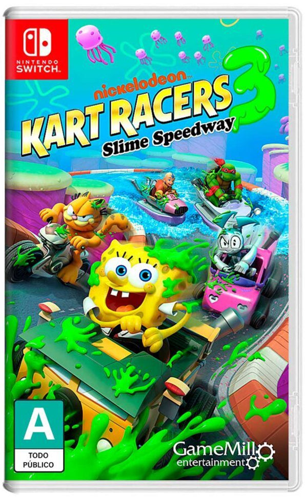 NINTENDO SWITCH NICKELODEON KART RACERS 3