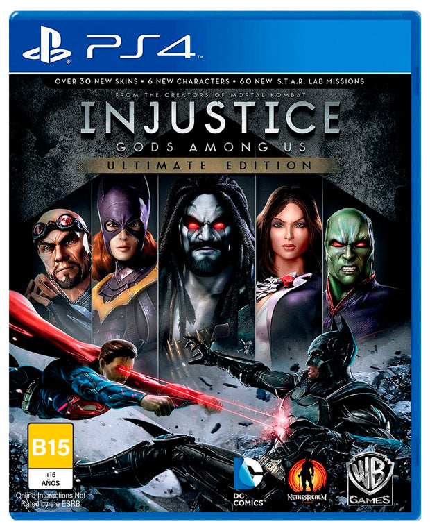 PS4 Injustice Gods Among Us Ultimate Edition