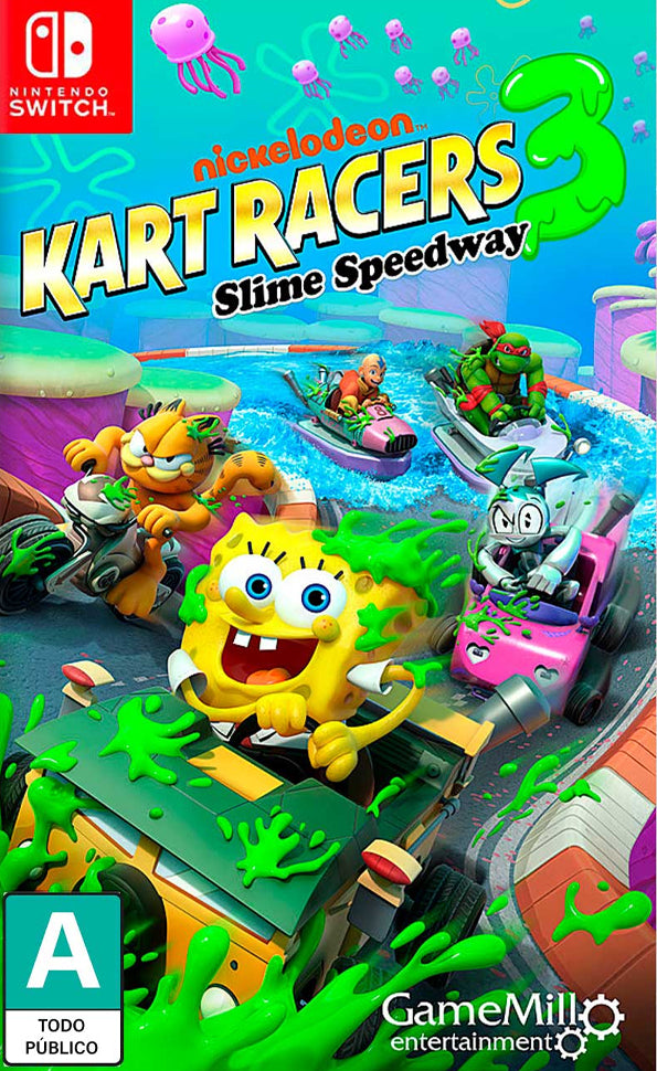 NINTENDO SWITCH NICKELODEON KART RACERS 3