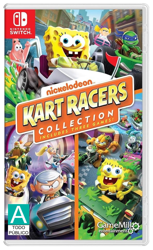 NINTENDO SWITCH NICKELODEON KART RACERS COLLECTION