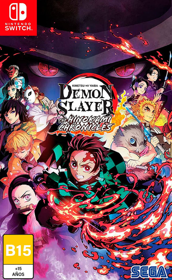 Nintendo Switch Demon Slayer Kimetsu No Yaiba The Hinokami Chronicles