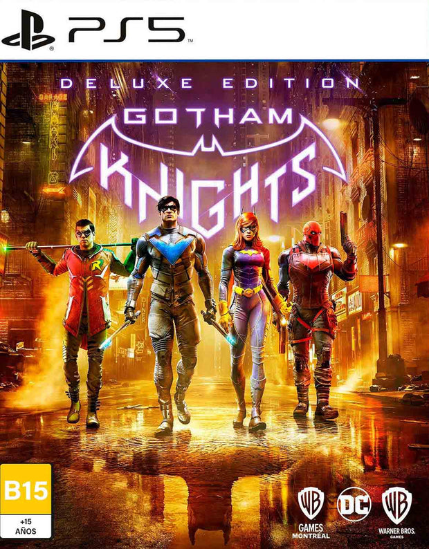 Ps5 Gotham Knights Deluxe Edition