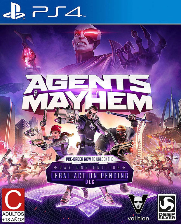 PS4 Agents Of Mayhem