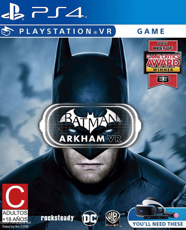 PS4 Bataman Arkham VR