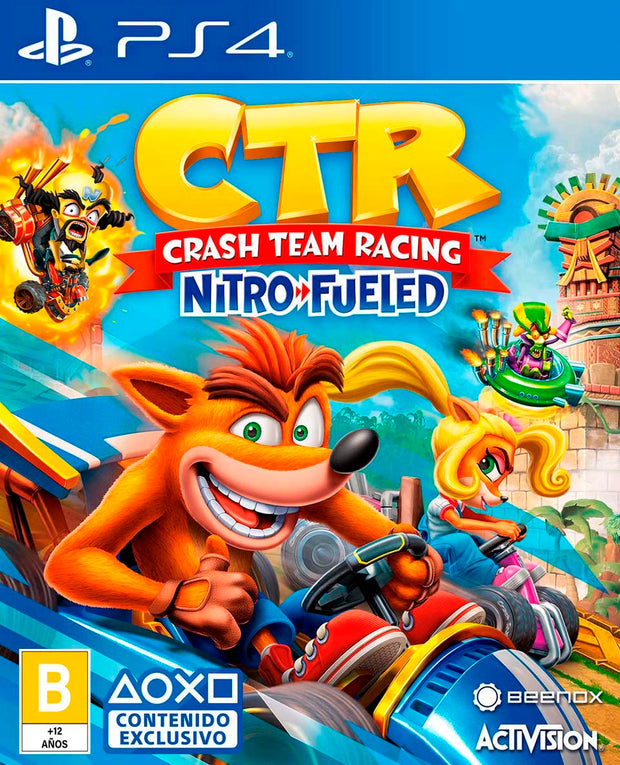 PS4 Crash Team Racing Nitro Fueled
