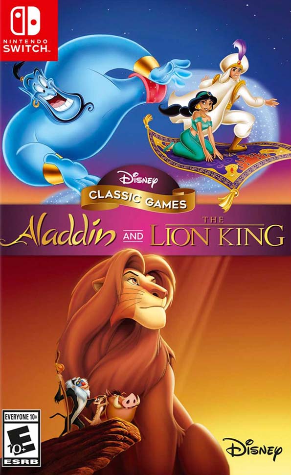 Nintendo Switch Disney Classic Games : Aladdín And The Lion King
