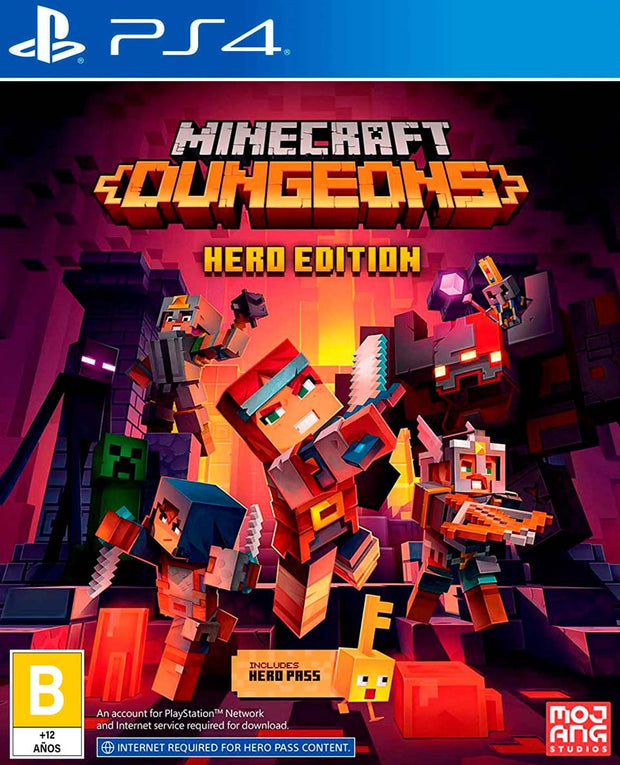 PS4 Minecraft Dungeon Hero Edition