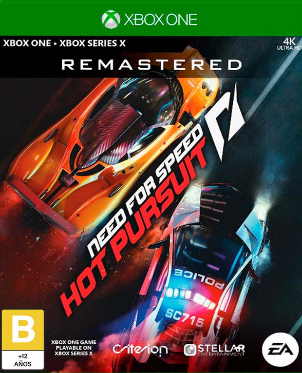 Xbox One Need For Speed Hot Pursuit Remastered