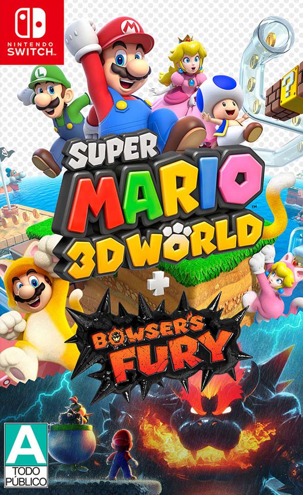 Nintendo Switch Mario 3D World + Bowser´s Fury