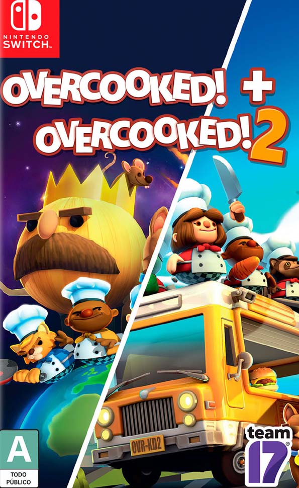 Nintendo Switch Overcooked + Overcooked 2