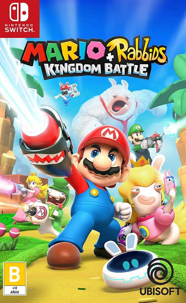 Nintendo Switch Mario +Rabbids Kingdom Battle