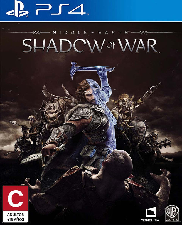 PS4 Middle Earth Shadow Of War