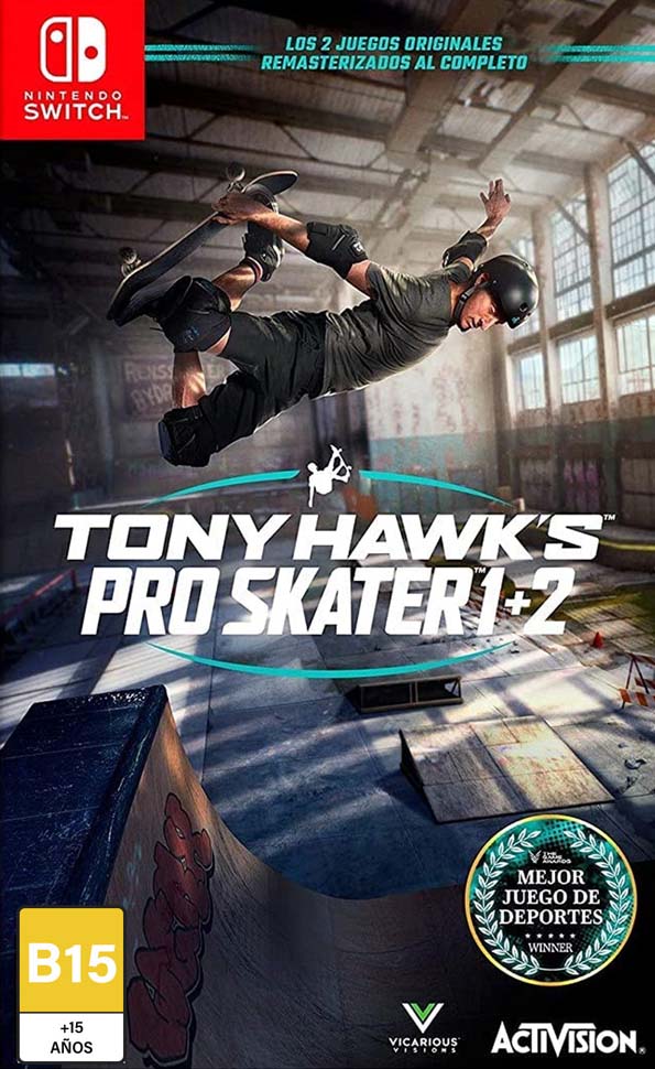 Nintendo Switch Tony Hawk´s Pro Skater 1+2